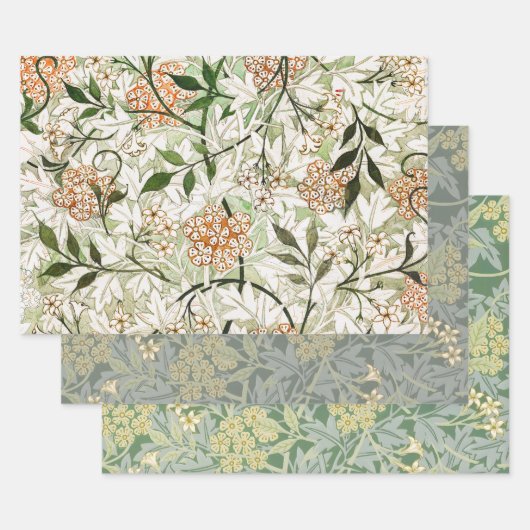 William Morris Jasminblüten-Gartensets Geschenkpapier Set (Set)