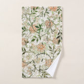 William Morris Jasmine Blossom Garden Design Badhandtuch Set (Handtuch)