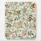 William Morris Jasmine Blossom Garden Design Mousepad (Vorne)