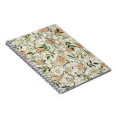 William Morris Jasmine Blossom Garden Design Notizblock (Rechte Seite)