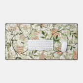 William Morris Jasmine Blossom Garden Design Schreibtischunterlage (Tastatur & Maus)