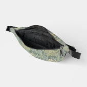 William Morris Jasmine Blue Green Botanic Art Bauchtasche (Offen)