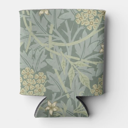 William Morris Jasmine Blue Green Botanic Art Dosenkühler (Vorderseite)