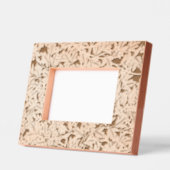 William Morris Jasmine Blue Green Botanic Art Geätzte Rahmen (Links)