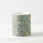 William Morris Jasmine Blue Green Botanic Art Kaffeetasse (Mittel)