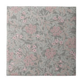 William Morris Jasmine Blume Pattern Fliese (Vorderseite)
