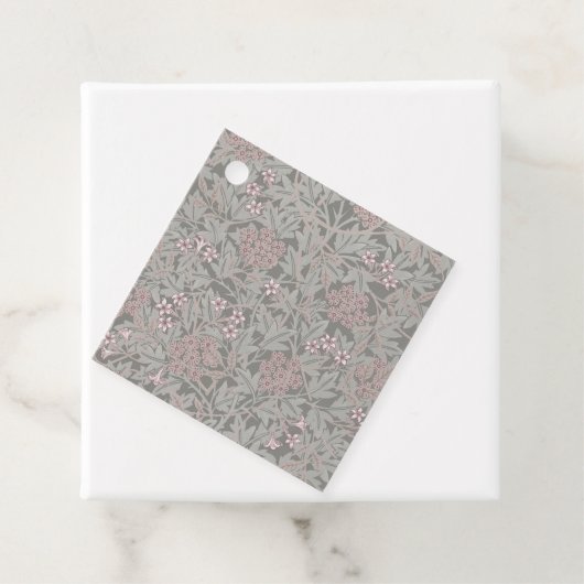 William Morris Jasmine Blume Pattern Geschenkanhänger (Beispiel)