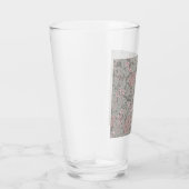 William Morris Jasmine Blume Pattern Glas (Rechts)