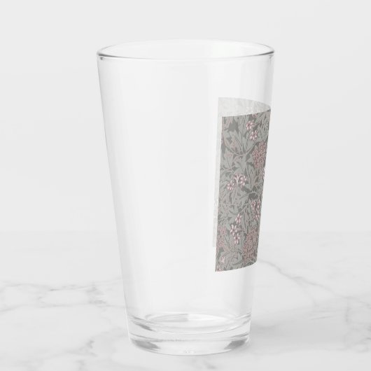 William Morris Jasmine Blume Pattern Glas (Rechts)