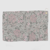 William Morris Jasmine Blume Pattern Golfhandtuch (Horizontal)