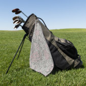 William Morris Jasmine Blume Pattern Golfhandtuch (Gras)