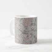 William Morris Jasmine Blume Pattern Kaffeetasse (Vorderseite Links)