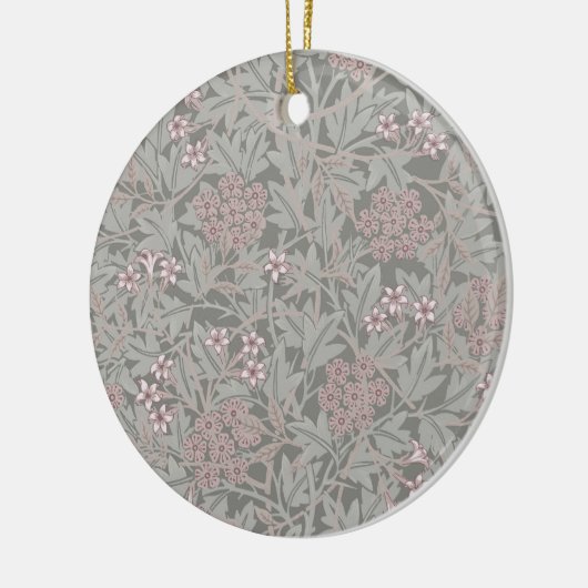 William Morris Jasmine Blume Pattern Keramik Ornament (Links)