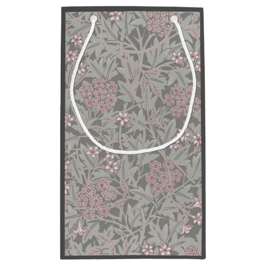 William Morris Jasmine Blume Pattern Kleine Geschenktüte (Rückseite)