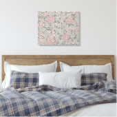 William Morris Jasmine Blume Pattern Leinwanddruck (Insitu (Schlafzimmer))
