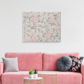 William Morris Jasmine Blume Pattern Leinwanddruck (Insitu (Wohnzimmer))