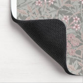 William Morris Jasmine Blume Pattern Mousepad (Ecke)