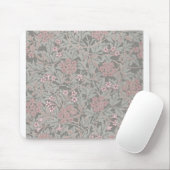 William Morris Jasmine Blume Pattern Mousepad (Mit Mouse)
