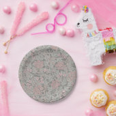 William Morris Jasmine Blume Pattern Pappteller (Party)