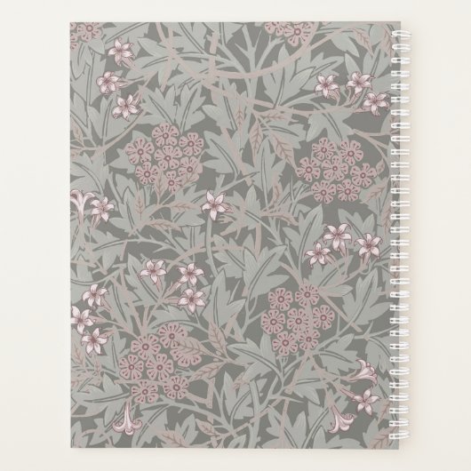 William Morris Jasmine Blume Pattern Planer (Rückseite)