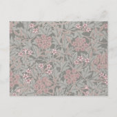 William Morris Jasmine Blume Pattern Postkarte (Vorderseite)