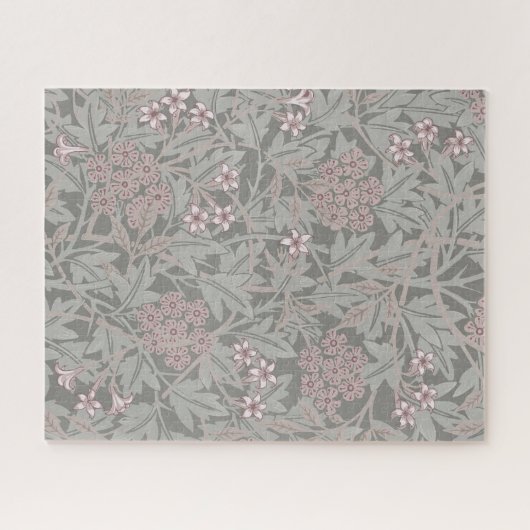 William Morris Jasmine Blume Pattern Puzzle (Horizontal)