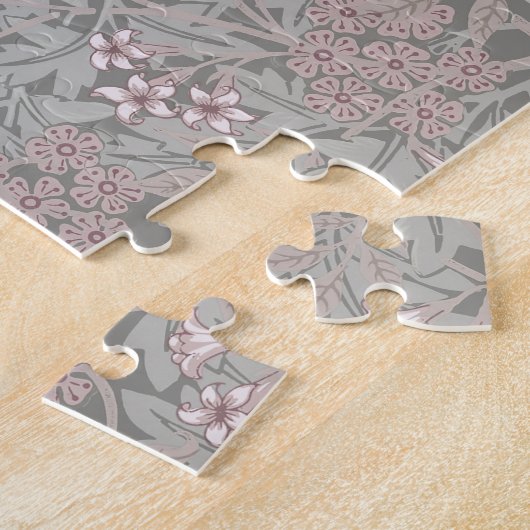 William Morris Jasmine Blume Pattern Puzzle (Seite)