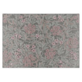 William Morris Jasmine Blume Pattern Schneidebrett (Vorderseite)