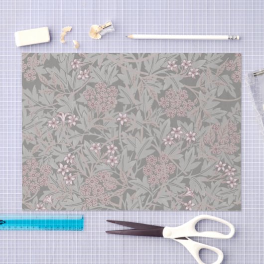 William Morris Jasmine Blume Pattern Seidenpapier (Handwerk)