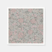 William Morris Jasmine Blume Pattern Serviette (Vorderseite)