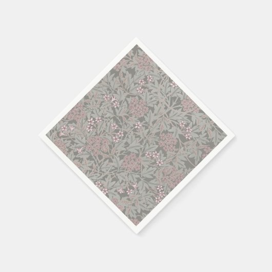 William Morris Jasmine Blume Pattern Serviette (Ecke)