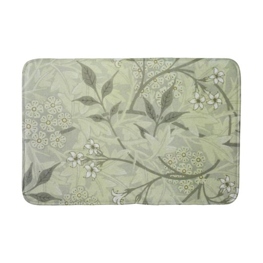 William Morris Jasmine Botanical Badematte (Vorderseite)