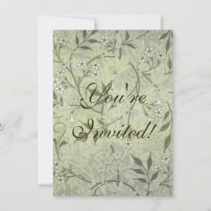 William Morris Jasmine Botanical Einladung
