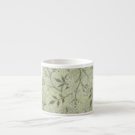 William Morris Jasmine Botanical Espressotasse (Vorderseite)
