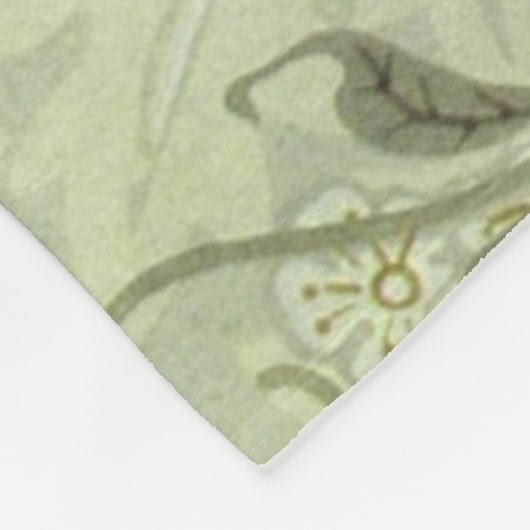 William Morris Jasmine Botanical Fleecedecke (Ecke)
