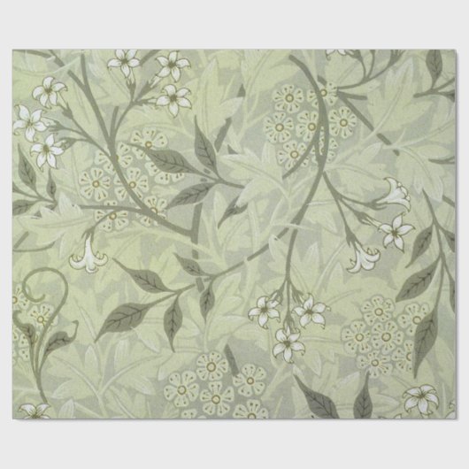 William Morris Jasmine Botanical Geschenkpapier (Flach)