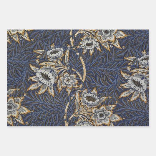 William Morris Jasmine Botanical Geschenkpapier Set (Vorderseite 2)