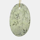William Morris Jasmine Botanical Keramikornament (Links)