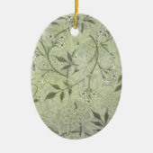 William Morris Jasmine Botanical Keramikornament (Vorne)