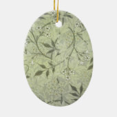 William Morris Jasmine Botanical Keramikornament (Hinten)