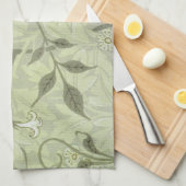 William Morris Jasmine Botanical Küchentuch (Viertel Falte)