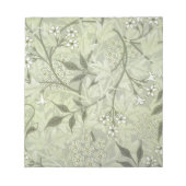 William Morris Jasmine Botanical Notizblock (Vorderseite)
