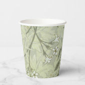 William Morris Jasmine Botanical Pappbecher (Rückseite)