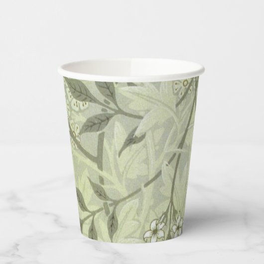 William Morris Jasmine Botanical Pappbecher (Links)