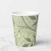 William Morris Jasmine Botanical Pappbecher (Vorderseite)