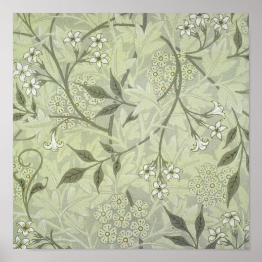 William Morris Jasmine Botanical Poster (Vorne)