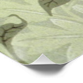 William Morris Jasmine Botanical Poster (Ecke)