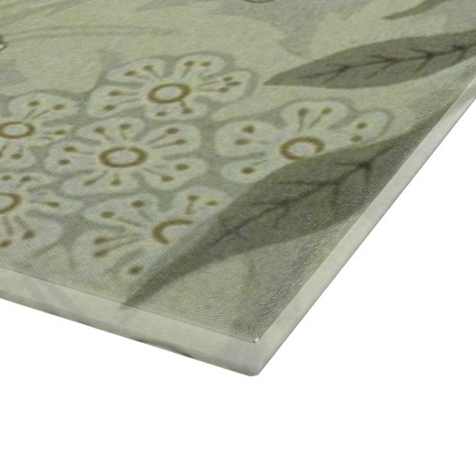 William Morris Jasmine Botanical Schneidebrett (Ecke)