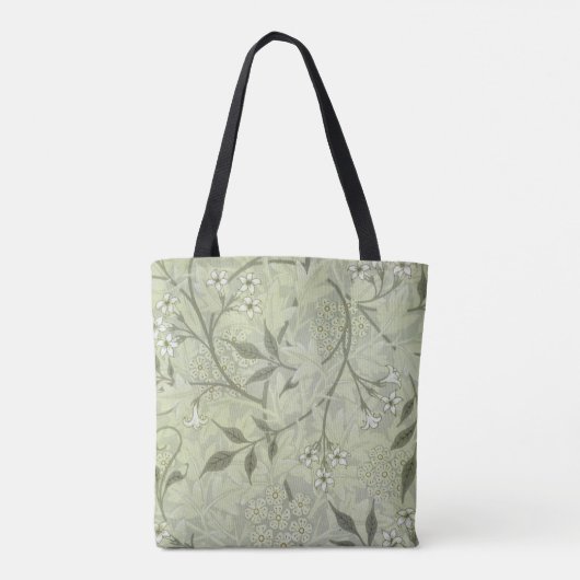 William Morris Jasmine Botanical Tasche (Rückseite)