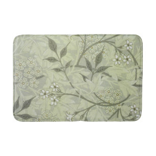 William Morris Jasmine Botanische Vintage Antik Badematte